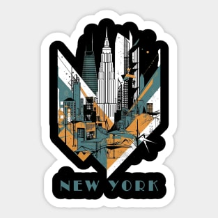 New York city Sticker